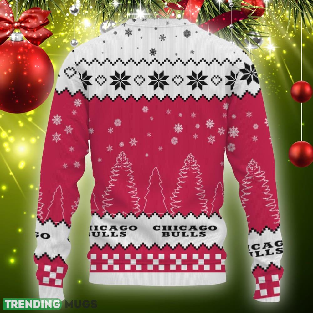 Snow Team Logo Chicago Bulls Gifts For Fan Christmas Tree Knitted Christmas 3D Sweater Gift Holidays 3D Sweater Snow Team Logo Chicago Bulls Gifts For Fan Christmas Tree Knitted Christmas 3D Sweater Gift Holidays 3D Sweater