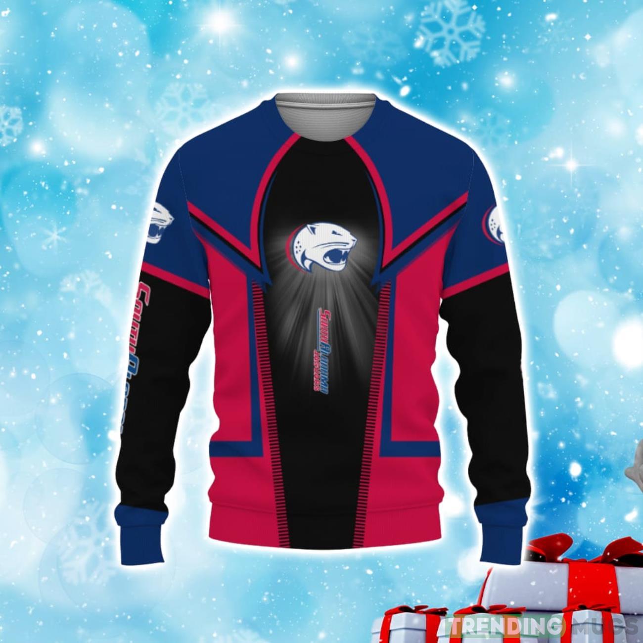 South Alabama Jaguars Football American Gift For Fan Christmas Sweater Product Photo 1