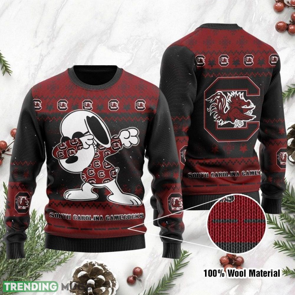South Carolina Gamecocks Snoopy Dabbing Holiday Party Ugly Christmas Sweater Perfect Holiday Gift - South Carolina Gamecocks Snoopy Dabbing Holiday Party Ugly Christmas Sweater Perfect Holiday Gift_1 South Carolina Gamecocks Snoopy Dabbing Holiday Party Ugly Christmas Sweater Perfect Holiday Gift - South Carolina Gamecocks Snoopy Dabbing Holiday Party Ugly Christmas Sweater Perfect Holiday Gift_1