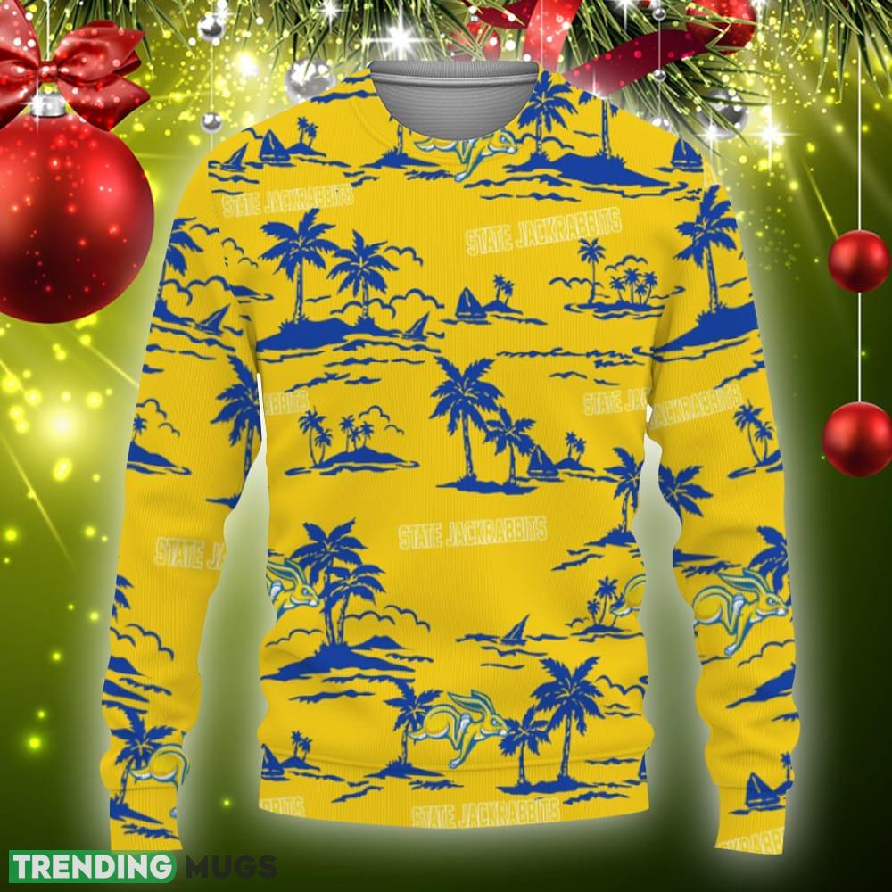 South Dakota State Jackrabbits Aloha Hawaii Beach Knitted Xmas Sweater Gift Holidays - South Dakota State Jackrabbits Hawaiian Aloha Hawaii Beach-3D Sweatshirt_3 South Dakota State Jackrabbits Aloha Hawaii Beach Knitted Xmas Sweater Gift Holidays - South Dakota State Jackrabbits Hawaiian Aloha Hawaii Beach-3D Sweatshirt_3