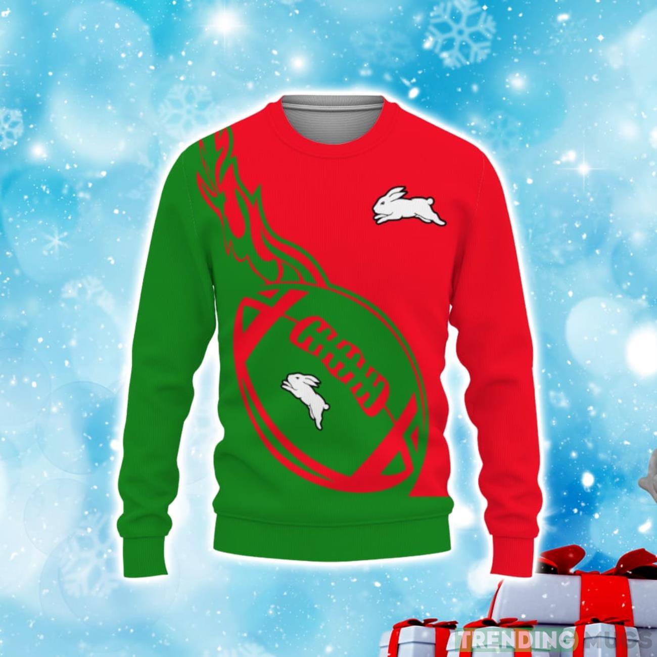 South Sydney Rabbitohs Go To Champion 2023 Christmas Sweater Product Photo 1 South Sydney Rabbitohs Go To Champion 2023 Christmas Sweater Product Photo 1
