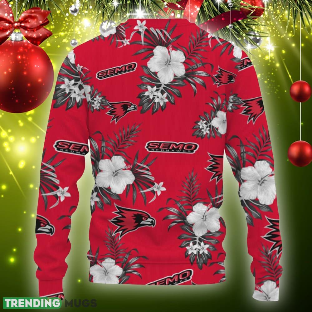 Southeast Missouri Redhawks Tropical Hawaii Sport Knitted Christmas 3D Sweater Gift Holidays 3D Sweater Southeast Missouri Redhawks Tropical Hawaii Sport Knitted Christmas 3D Sweater Gift Holidays 3D Sweater