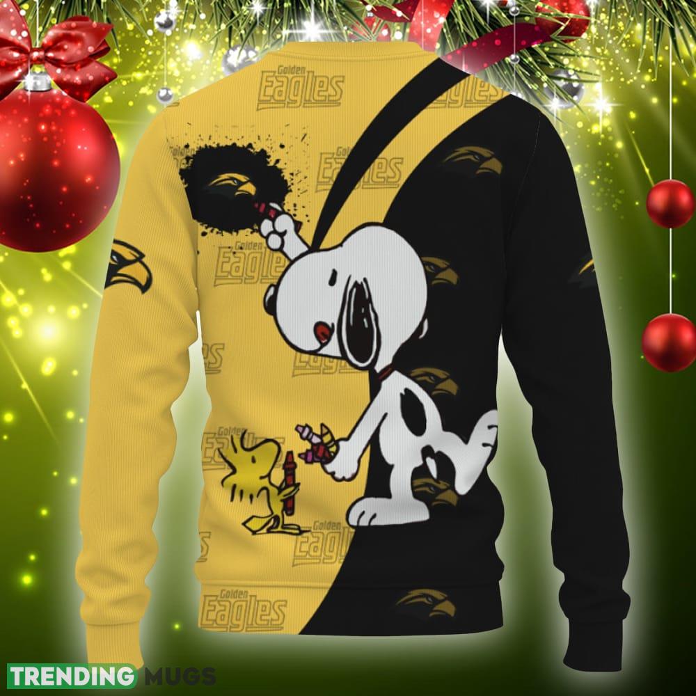 Southern Miss Golden Eagles Snoopy Cute Heart American Sports Team Ugly Christmas Sweater Gift Holidays 3D Sweater Southern Miss Golden Eagles Snoopy Cute Heart American Sports Team Ugly Christmas Sweater Gift Holidays 3D Sweater