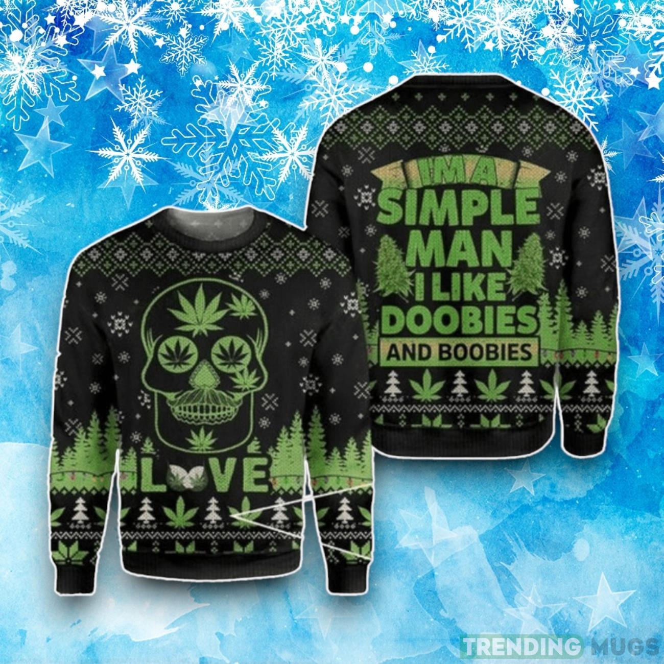 Spookily Festive Skull Christmas Ugly Christmas Sweater Product Photo 1 Spookily Festive Skull Christmas Ugly Christmas Sweater Product Photo 1