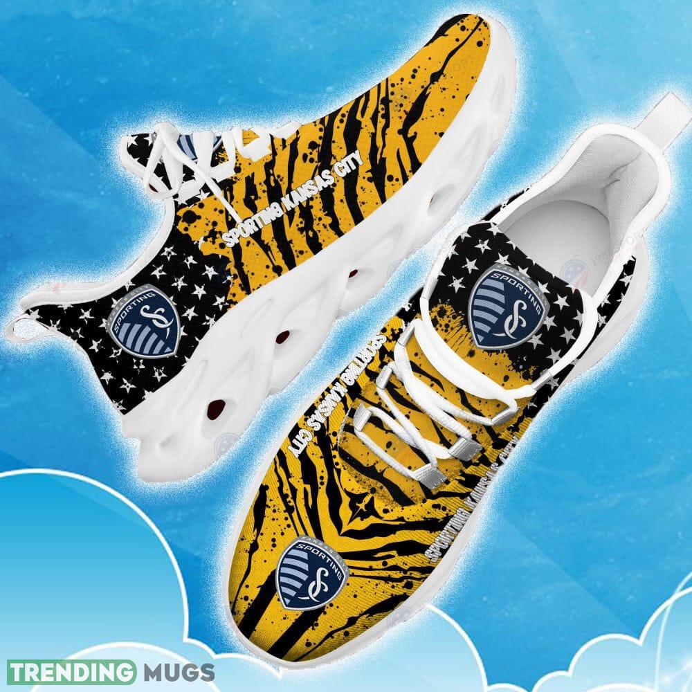 Sporting Kansas City Yellow New Chunky Shoes Camo Logo Printed For Men And Women Gift Fans Max Soul Sneakers - Sporting Kansas City Clunky Sneakers Photo 14 Sporting Kansas City Yellow New Chunky Shoes Camo Logo Printed For Men And Women Gift Fans Max Soul Sneakers - Sporting Kansas City Clunky Sneakers Photo 14