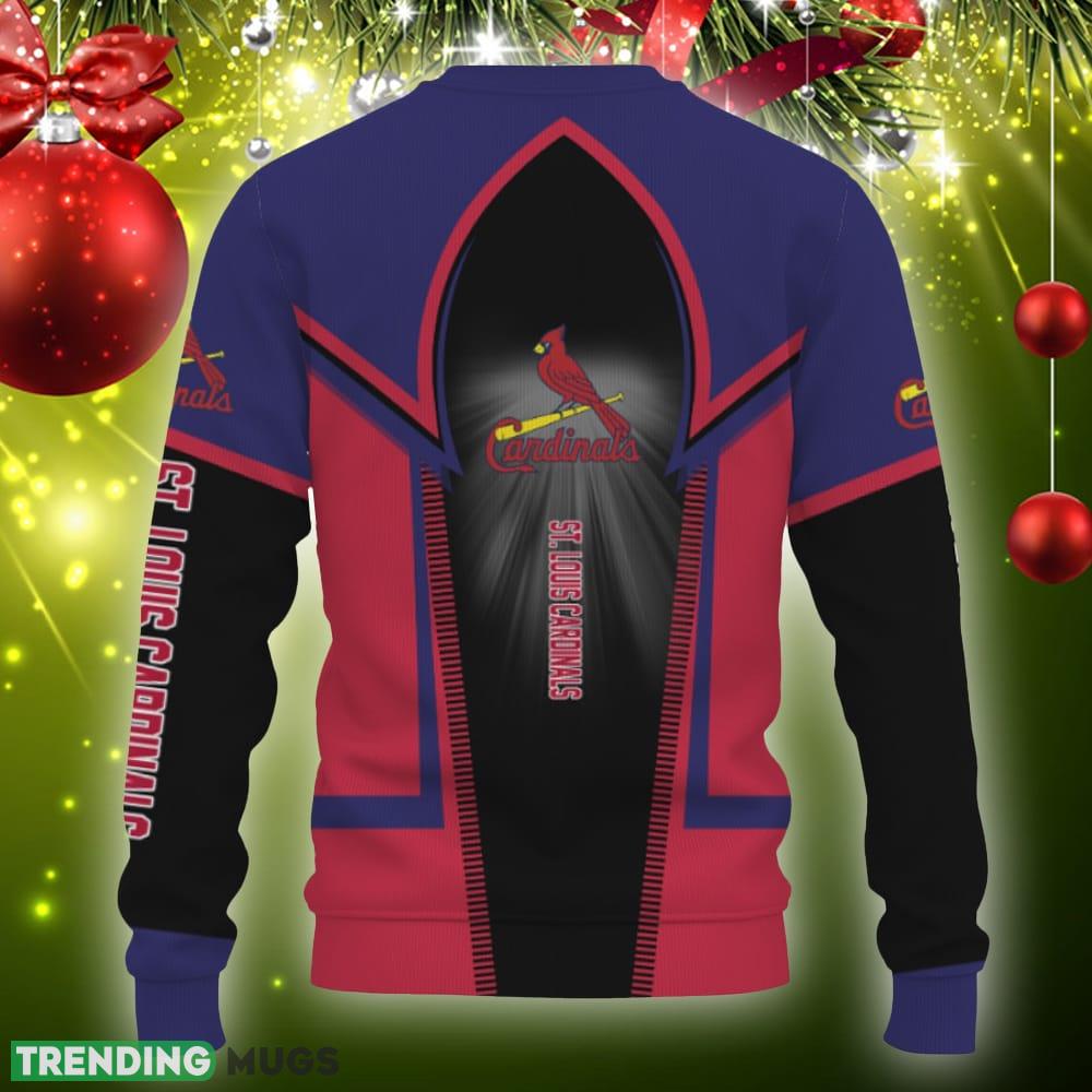 St. Louis Cardinals Football American Gift For Fan Ugly Christmas Sweater Gift Holidays 3D Sweater St. Louis Cardinals Football American Gift For Fan Ugly Christmas Sweater Gift Holidays 3D Sweater