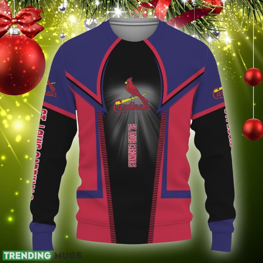 St. Louis Cardinals Football American Gift For Fan Ugly Christmas Sweater Gift Holidays - St. Louis Cardinals Football American Gift For Fan-3D Sweatshirt_3 St. Louis Cardinals Football American Gift For Fan Ugly Christmas Sweater Gift Holidays - St. Louis Cardinals Football American Gift For Fan-3D Sweatshirt_3