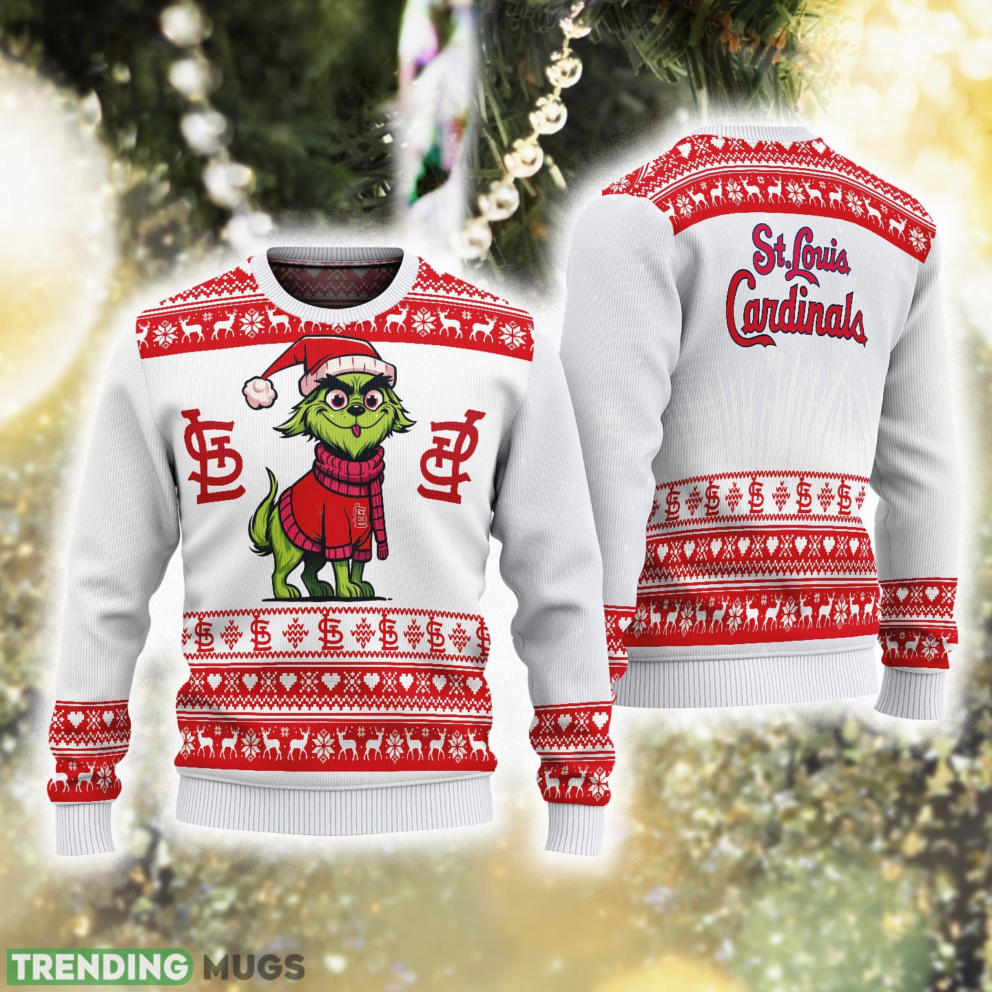 St. Louis Cardinals Gathering Ugly Christmas 3D Sweater Gift For Holidays Dog Custome Grinch - St. Louis Cardinals Gathering Ugly Christmas 3D Sweater Gift For Holidays Dog Custome Grinch St. Louis Cardinals Gathering Ugly Christmas 3D Sweater Gift For Holidays Dog Custome Grinch - St. Louis Cardinals Gathering Ugly Christmas 3D Sweater Gift For Holidays Dog Custome Grinch