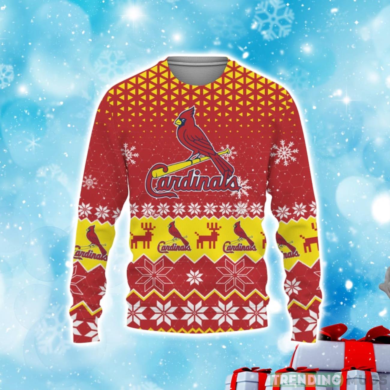 St. Louis Cardinals Sports Football American Ugly Christmas Sweater Product Photo 1 St. Louis Cardinals Sports Football American Ugly Christmas Sweater Product Photo 1