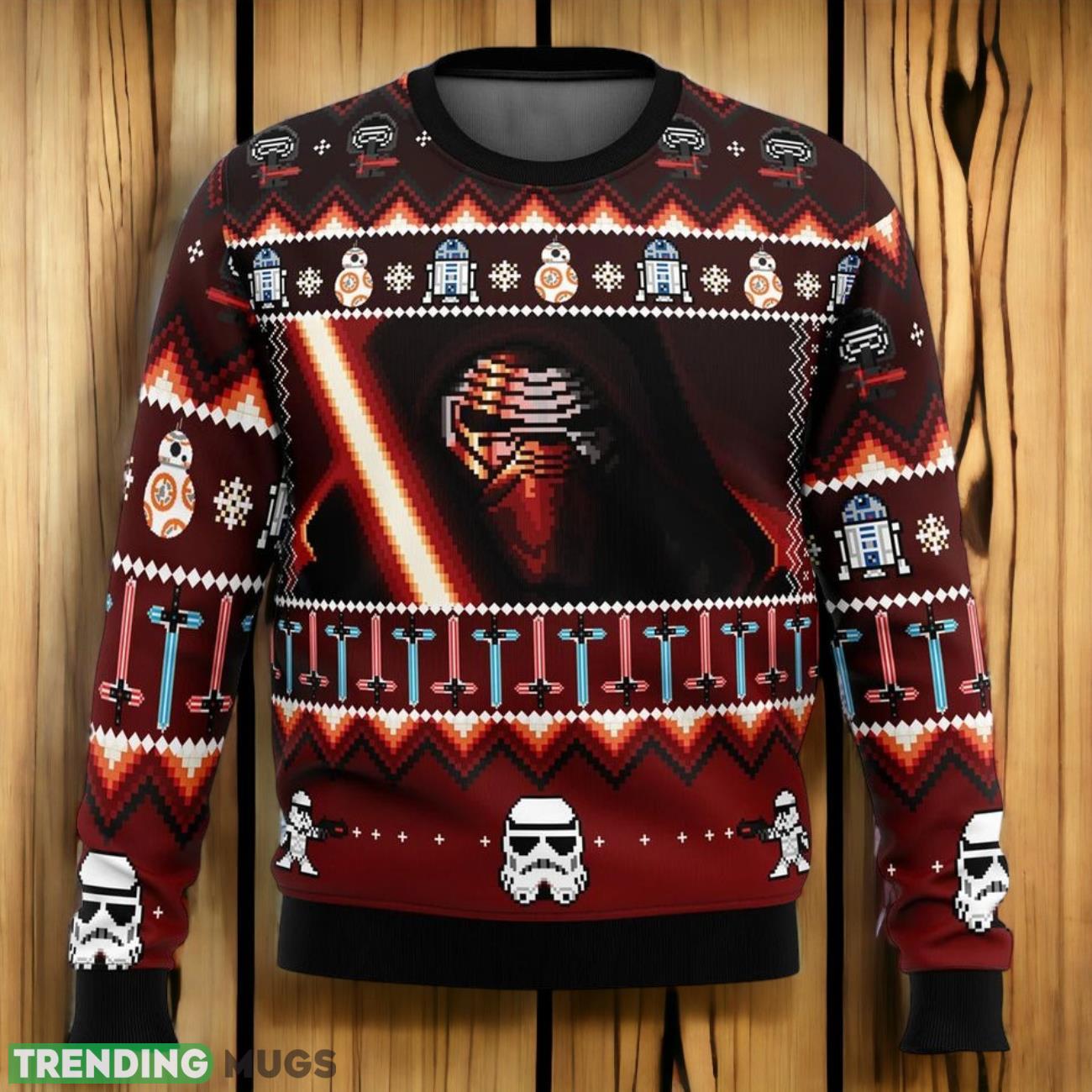 Star Christmas Awakens Ugly Sweater Product Photo 1 Star Christmas Awakens Ugly Sweater Product Photo 1