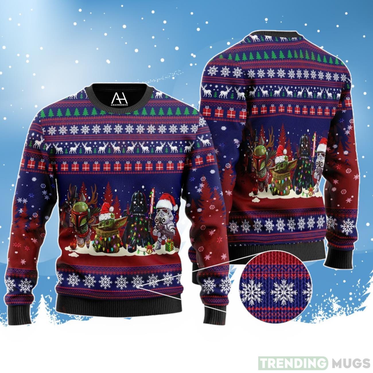 Star Wars 3D All Over Print Ugly Christmas Sweater Product Photo 1 Star Wars 3D All Over Print Ugly Christmas Sweater Product Photo 1
