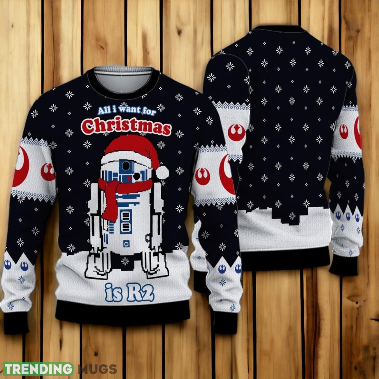 Star Wars R2D2 Ugly Christmas Sweater Product Photo 1 Star Wars R2D2 Ugly Christmas Sweater Product Photo 1