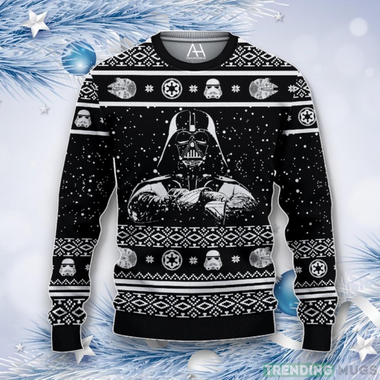 Star Wars Ugly Christmas Sweater 3D All Over Printed Shirts For Fans Product Photo 1 Star Wars Ugly Christmas Sweater 3D All Over Printed Shirts For Fans Product Photo 1