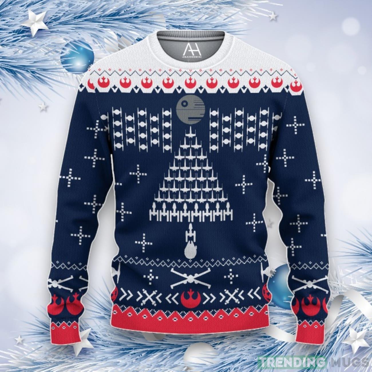 Star Wars Ugly Christmas Sweater 3D All Over Printed Shirts For Men And Women Product Photo 1 Star Wars Ugly Christmas Sweater 3D All Over Printed Shirts For Men And Women Product Photo 1