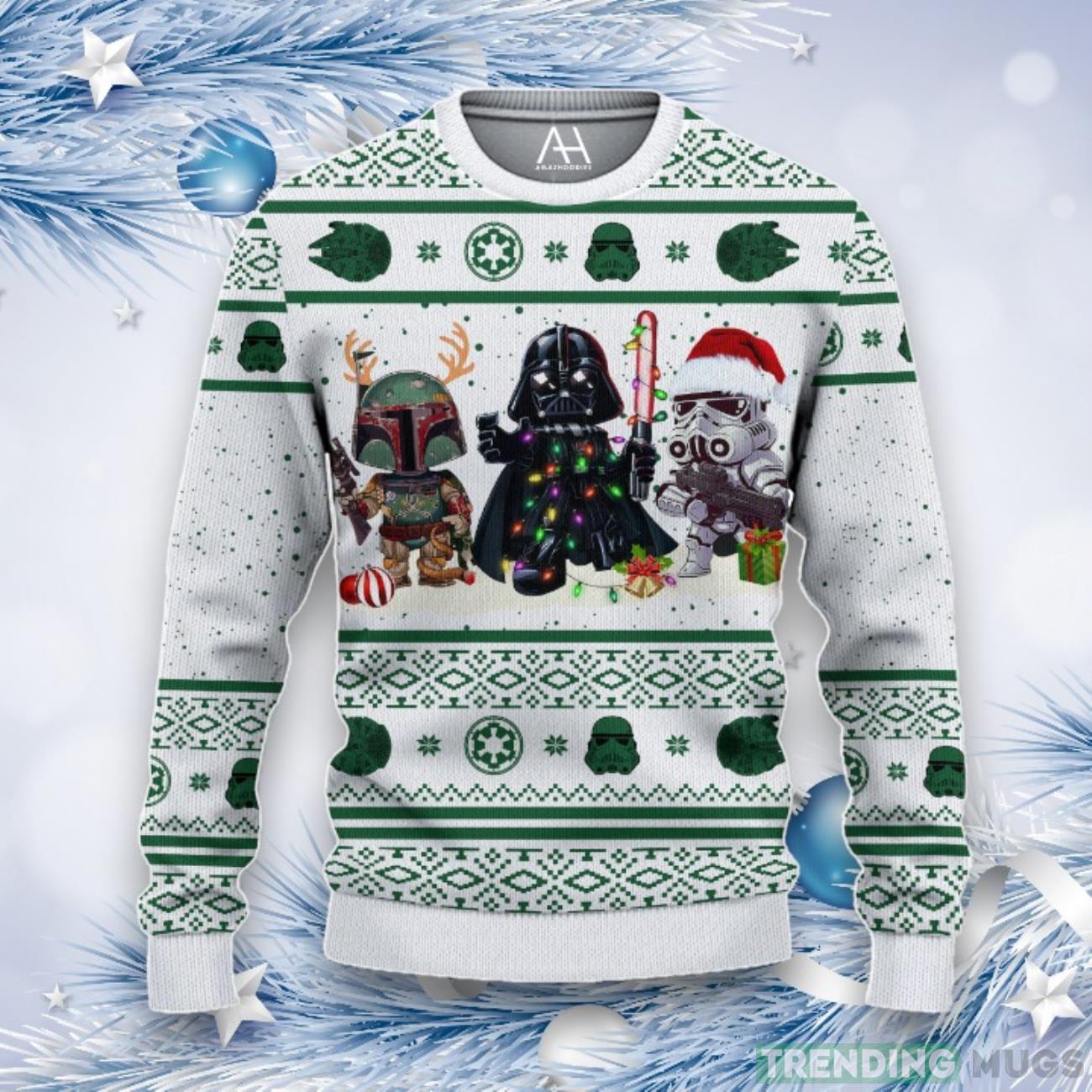 Star Wars Ugly Christmas Sweater For Men Women 3D For Fans, Xmas Gifts Product Photo 1 Star Wars Ugly Christmas Sweater For Men Women 3D For Fans, Xmas Gifts Product Photo 1