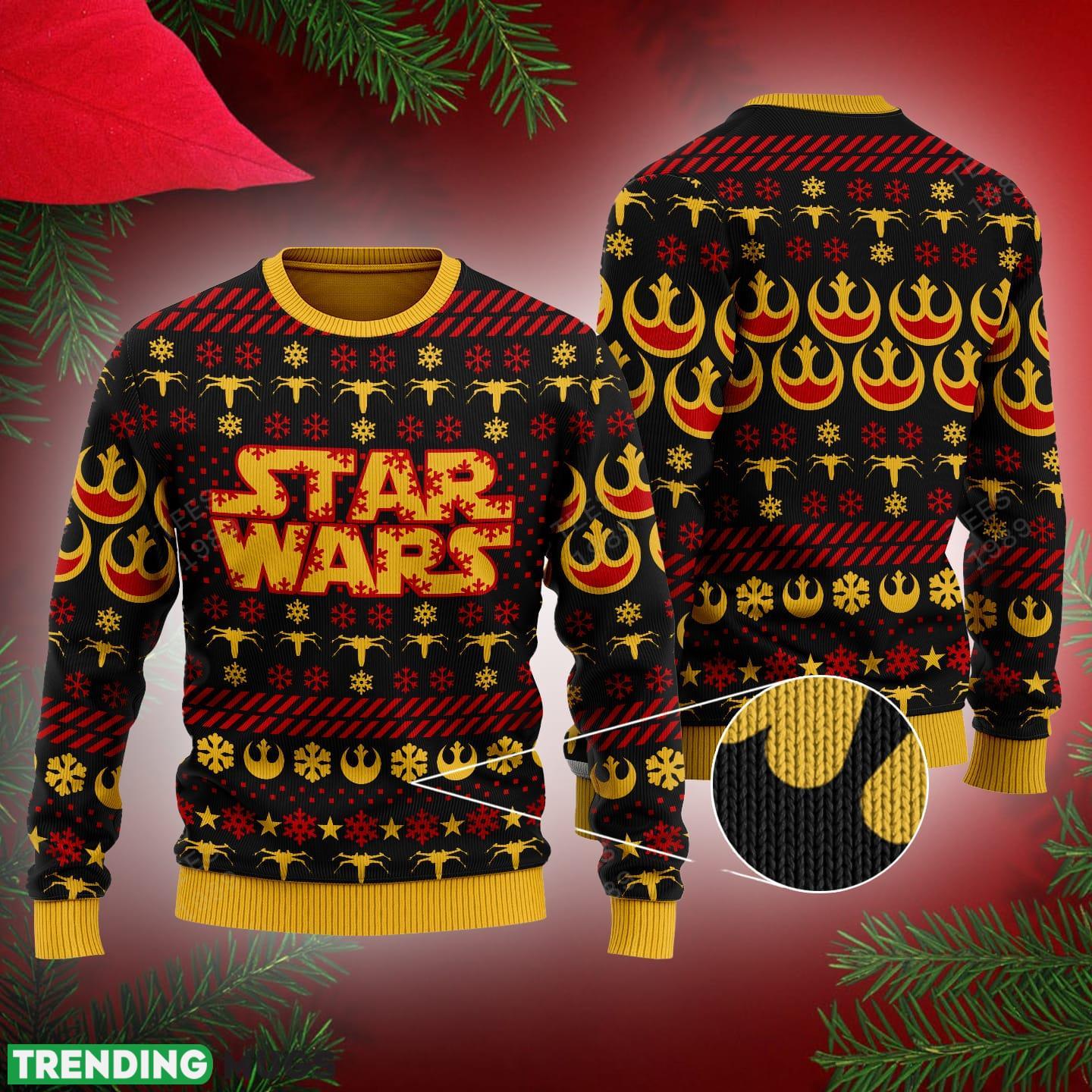Star Wars Ugly Christmas Sweater Gift Holidays - Star Wars Ugly Christmas Sweater Gift Holidays