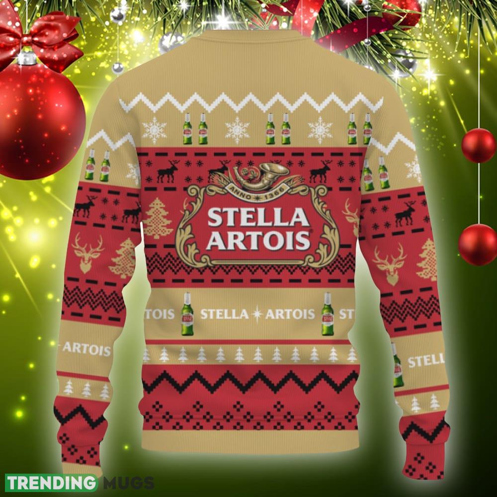 Stella Artois Beers Shirts Beer Vintage Logo Knitted Xmas 3D Sweater Gift Holidays 3D Sweater Stella Artois Beers Shirts Beer Vintage Logo Knitted Xmas 3D Sweater Gift Holidays 3D Sweater