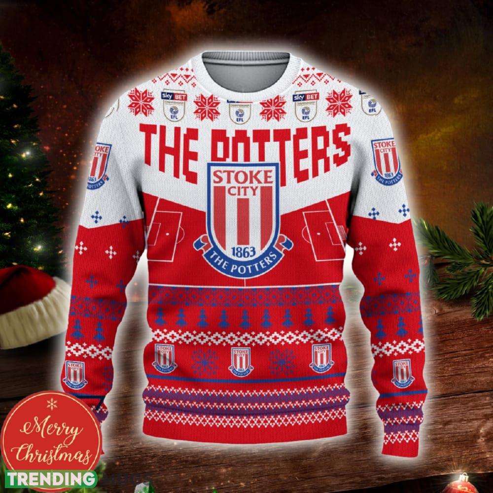 Stoke City FC Custom Name 3D Sweater Funny Gift For Men And Women Fans Christmas - Stoke City FC 3D Sweater Christmas Personalized_2 Stoke City FC Custom Name 3D Sweater Funny Gift For Men And Women Fans Christmas - Stoke City FC 3D Sweater Christmas Personalized_2