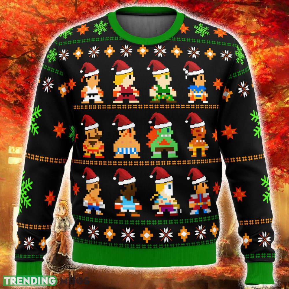 Street Fighter Classic Collection Ugly Christmas Sweater Funny Gift For Men And Women Fans - Street Fighter Classic Collection Ugly Christmas Sweater Funny Gift For Men And Women Fans Street Fighter Classic Collection Ugly Christmas Sweater Funny Gift For Men And Women Fans - Street Fighter Classic Collection Ugly Christmas Sweater Funny Gift For Men And Women Fans