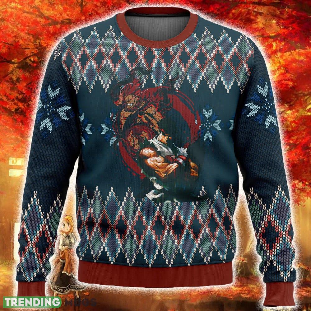 Street Fighter Ryu and Akuma Ugly Christmas Sweater Funny Gift For Men And Women Fans - Street Fighter Ryu and Akuma Ugly Christmas Sweater Funny Gift For Men And Women Fans Street Fighter Ryu and Akuma Ugly Christmas Sweater Funny Gift For Men And Women Fans - Street Fighter Ryu and Akuma Ugly Christmas Sweater Funny Gift For Men And Women Fans