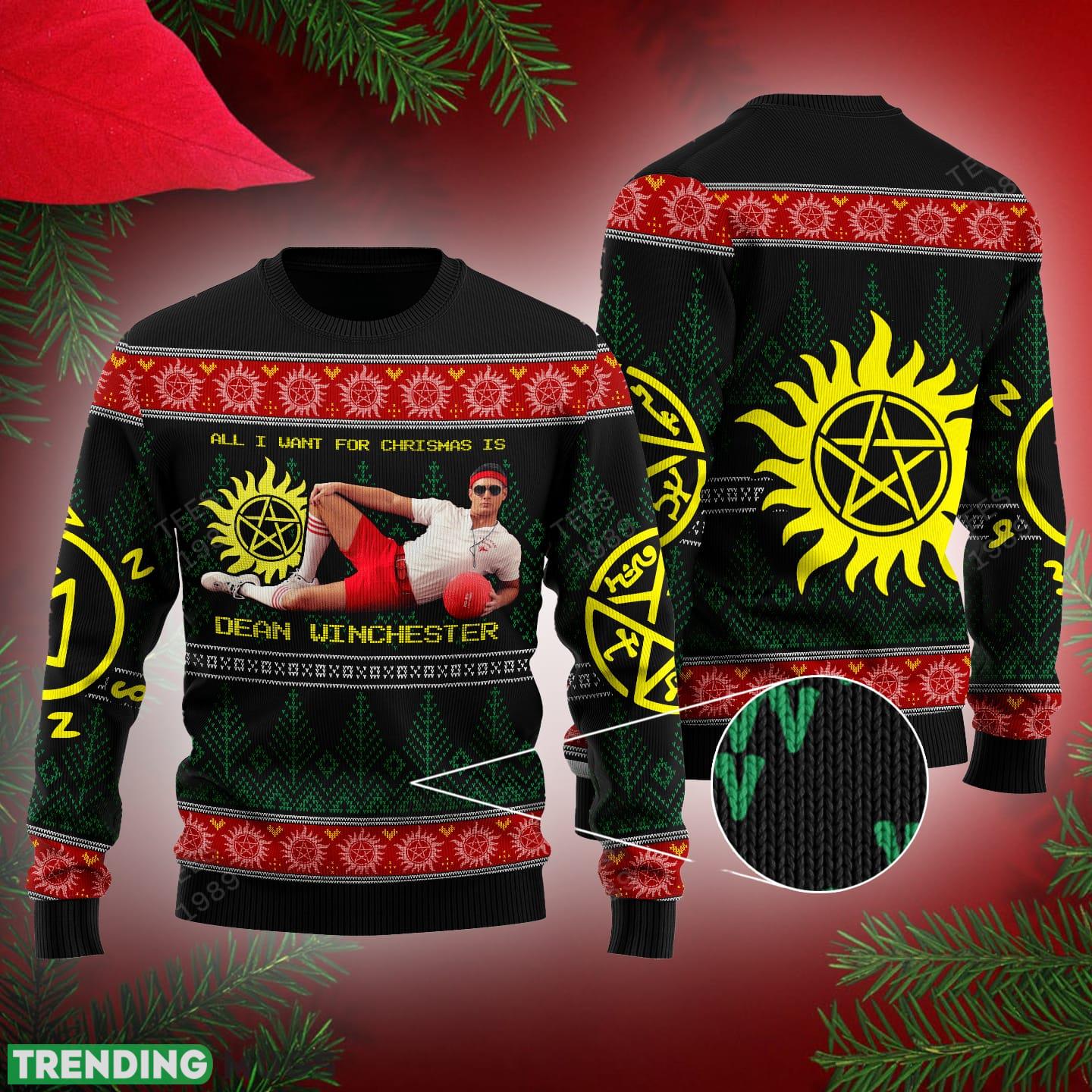 Supernatural Ugly Christmas Sweater For Men And Women - Supernatural Ugly Christmas Sweater For Men And Women