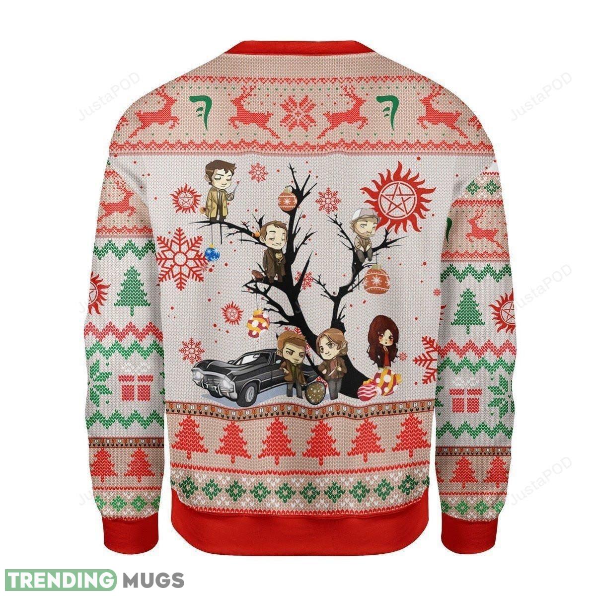 Supernatural Ugly Christmas Sweater Perfect Holiday Gift 3D Sweater Supernatural Ugly Christmas Sweater Perfect Holiday Gift 3D Sweater