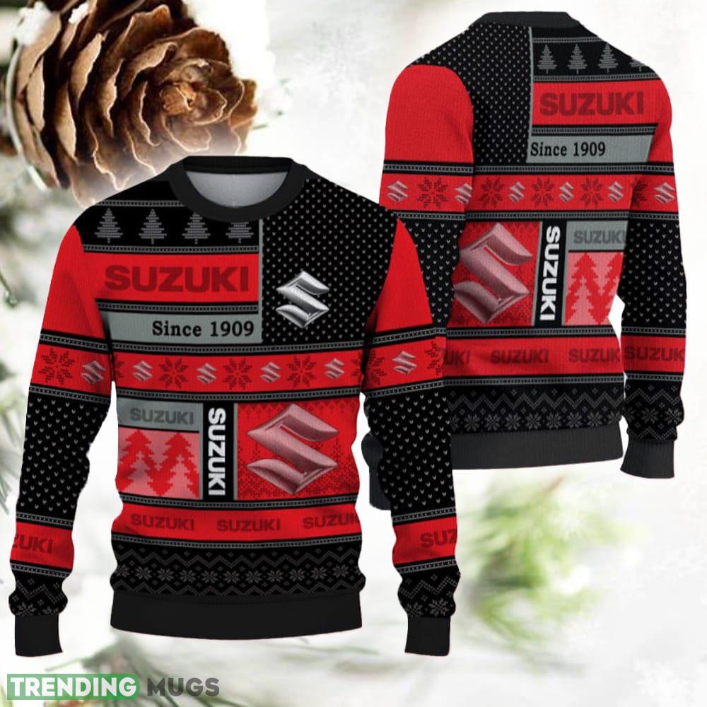 Suzuki Car Mens Ugly Christmas Sweater Gift For Fans - Suzuki Car Mens Ugly Christmas Sweater Gift For Fans Suzuki Car Mens Ugly Christmas Sweater Gift For Fans - Suzuki Car Mens Ugly Christmas Sweater Gift For Fans