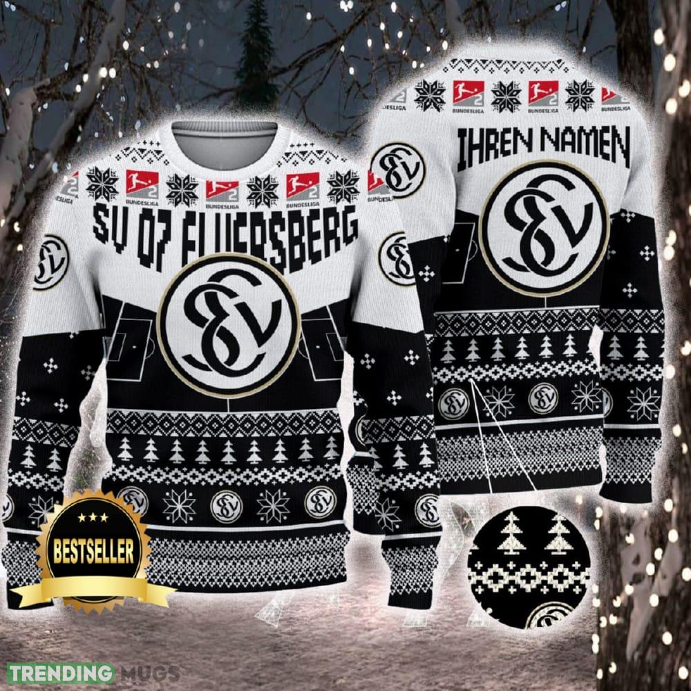 SV 07 Elversberg Ugly Christmas Sweater Logo Custom Name Gift Fans - SV 07 Elversberg Ugly Christmas Sweater Logo Custom Name Gift Fans SV 07 Elversberg Ugly Christmas Sweater Logo Custom Name Gift Fans - SV 07 Elversberg Ugly Christmas Sweater Logo Custom Name Gift Fans