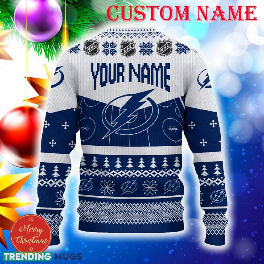 Tampa Bay Lightning Custom Name 3D Sweater Funny Gift For Men And Women Fans Christmas 3D Sweater Tampa Bay Lightning Custom Name 3D Sweater Funny Gift For Men And Women Fans Christmas 3D Sweater