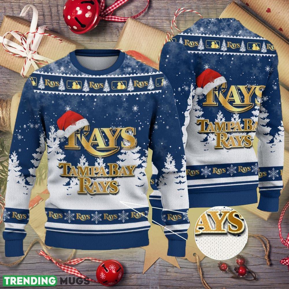 Tampa Bay Rays Logo Golden Fans Santa Hat Tree Knitted Christmas Sweater - Tampa Bay Rays Logo Golden Fans Santa Hat Tree Knitted Christmas Sweater Tampa Bay Rays Logo Golden Fans Santa Hat Tree Knitted Christmas Sweater - Tampa Bay Rays Logo Golden Fans Santa Hat Tree Knitted Christmas Sweater