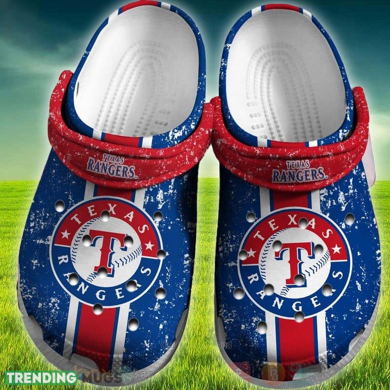 Texas Rangers Big Logo garden Clogs Shoes For Men And Women - Texas Rangers Big Logo garden Clogs Shoes For Men And Women