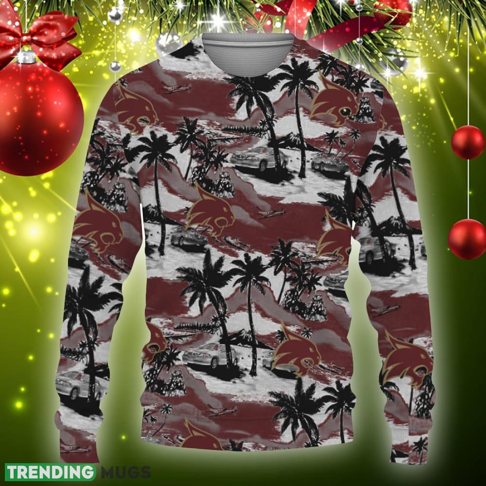 Texas State Bobcats Tropical Patterns For Fans Club Gifts Ugly Christmas Sweater Gift Holidays - Texas State Bobcats Tropical Patterns For Fans Club New Trends Gifts Unisex 3D T-Shirt, Hoodie, Sweatshirt-3D Sweatshirt_3 Texas State Bobcats Tropical Patterns For Fans Club Gifts Ugly Christmas Sweater Gift Holidays - Texas State Bobcats Tropical Patterns For Fans Club New Trends Gifts Unisex 3D T-Shirt, Hoodie, Sweatshirt-3D Sweatshirt_3