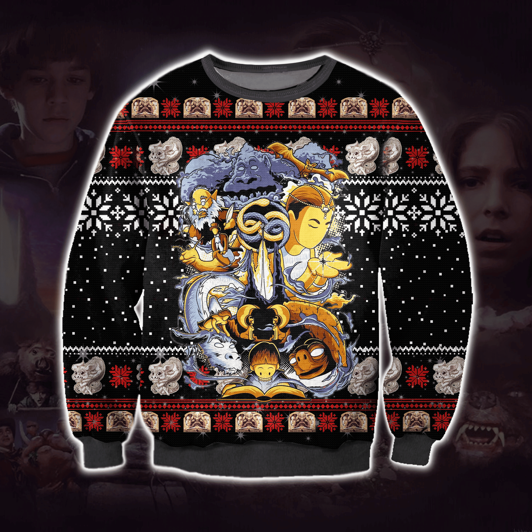 The Neverending Story Ugly Christmas Sweater Perfect Holiday Gift - The Neverending Story Ugly Christmas Sweater Perfect Holiday Gift_1 The Neverending Story Ugly Christmas Sweater Perfect Holiday Gift - The Neverending Story Ugly Christmas Sweater Perfect Holiday Gift_1