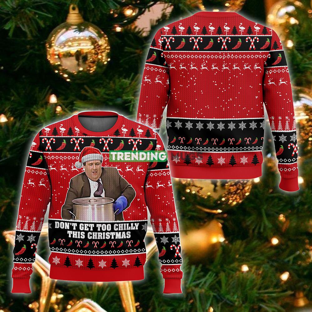 The Office Kevin Malone Don’t Get Too Chilly This Ugly Christmas Sweater Gift Men And Women - The Office Kevin Malone Don’t Get Too Chilly This Ugly Christmas Sweater For Men And Women Photo 1 The Office Kevin Malone Don’t Get Too Chilly This Ugly Christmas Sweater Gift Men And Women - The Office Kevin Malone Don’t Get Too Chilly This Ugly Christmas Sweater For Men And Women Photo 1
