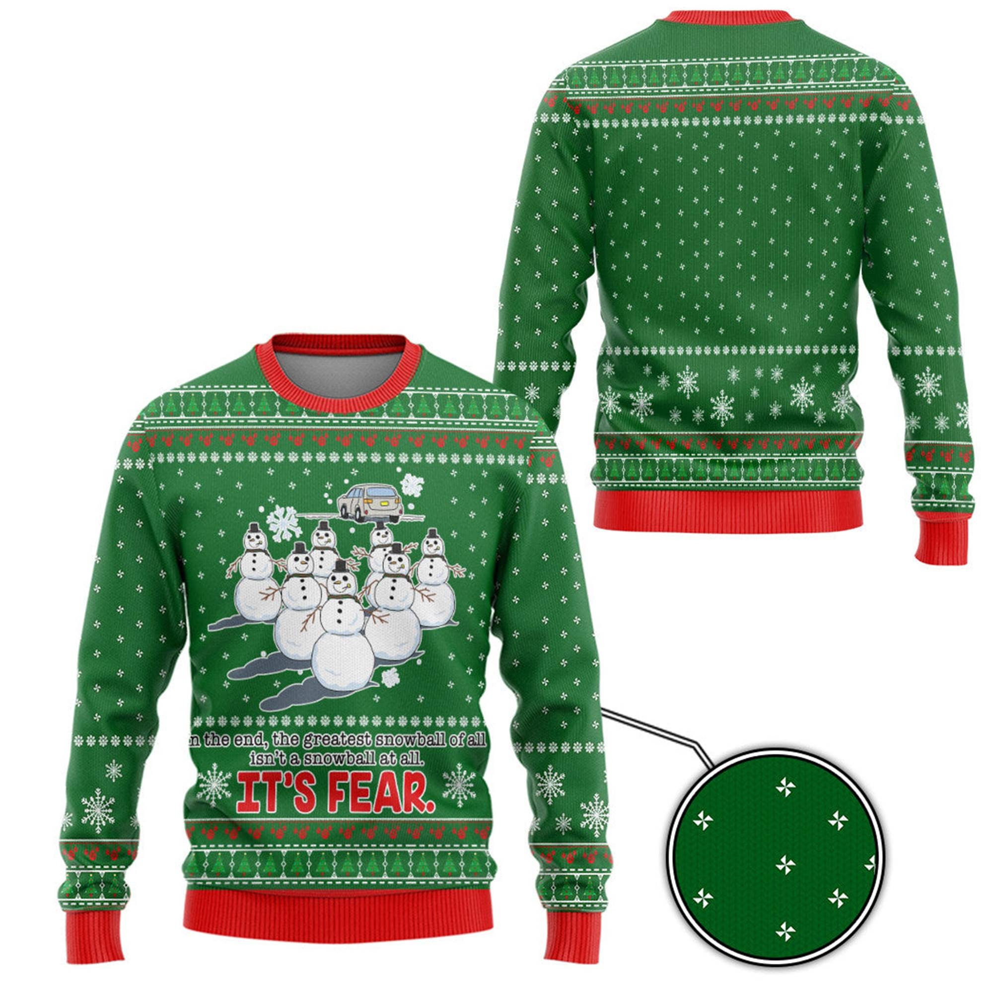 The Office The Greatest Snowball Ugly Michael Scott Dwight Schrute Ugly Sweater The Office Christmas Xmas 3D Sweater The Office The Greatest Snowball Ugly Michael Scott Dwight Schrute Ugly Sweater The Office Christmas Xmas 3D Sweater