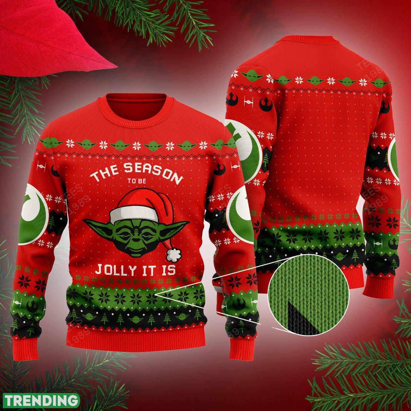 The Season To Be Jolly It Is Ugly Xmas Sweater Gift Holidays - The Season To Be Jolly It Is Ugly Xmas Sweater Gift Holidays