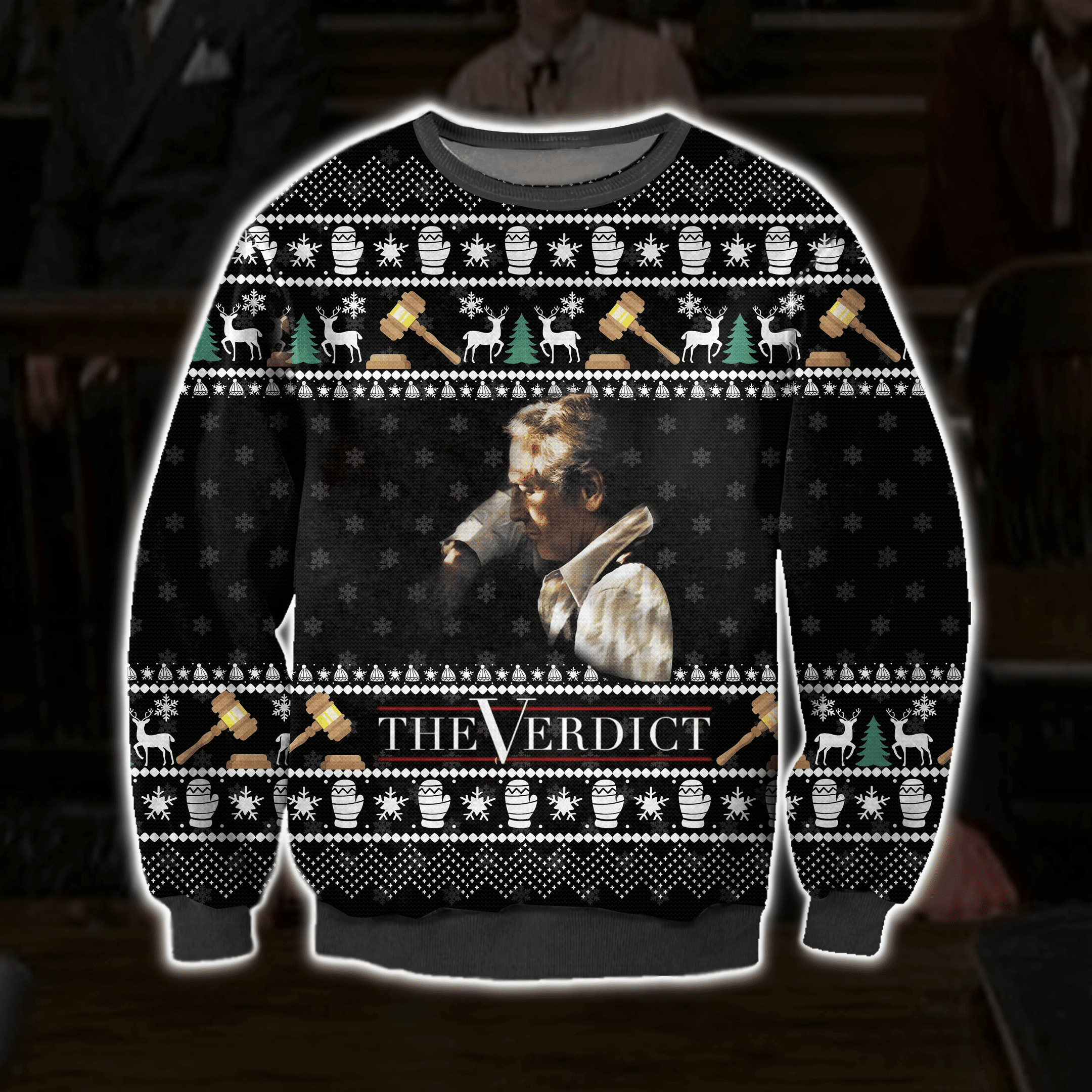 The Verdict Ugly Christmas Sweater Perfect Holiday Gift - The Verdict Ugly Christmas Sweater Perfect Holiday Gift_1 The Verdict Ugly Christmas Sweater Perfect Holiday Gift - The Verdict Ugly Christmas Sweater Perfect Holiday Gift_1