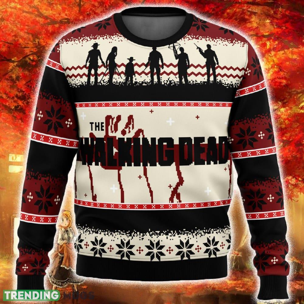 The Walking Dead Ugly Christmas Sweater Funny Gift For Men And Women Fans - The Walking Dead Ugly Christmas Sweater Funny Gift For Men And Women Fans The Walking Dead Ugly Christmas Sweater Funny Gift For Men And Women Fans - The Walking Dead Ugly Christmas Sweater Funny Gift For Men And Women Fans