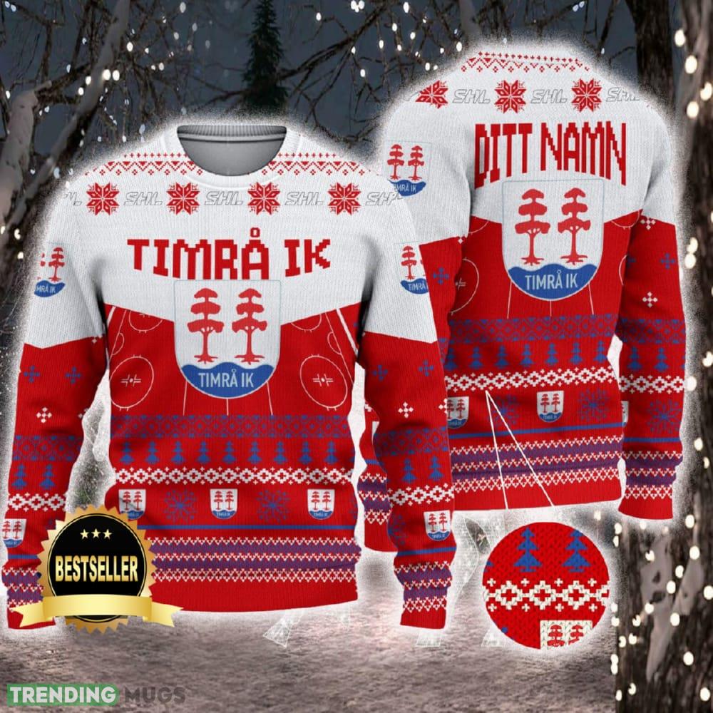 Timra IK Ugly Christmas Sweater Logo Custom Name Gift Fans - Timra IK Ugly Christmas Sweater Logo Custom Name Gift Fans Timra IK Ugly Christmas Sweater Logo Custom Name Gift Fans - Timra IK Ugly Christmas Sweater Logo Custom Name Gift Fans