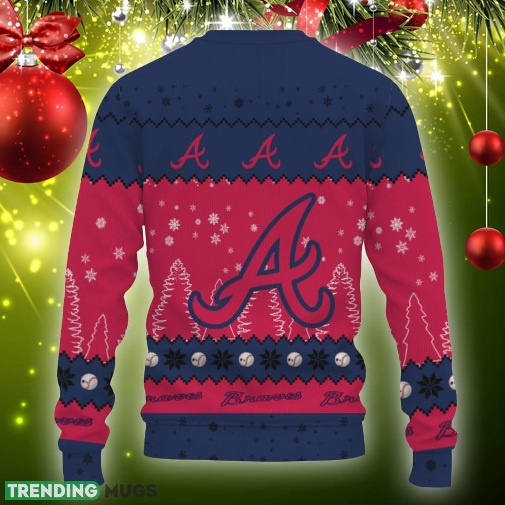 Tis The Season Christmas 2023 Baby Yoda Groot Cute Gift Football American Atlanta Braves Ugly Xmas Sweater 3D Sweater Tis The Season Christmas 2023 Baby Yoda Groot Cute Gift Football American Atlanta Braves Ugly Xmas Sweater 3D Sweater