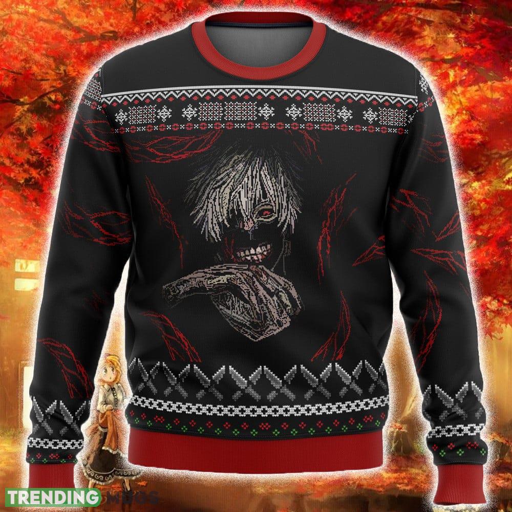 Tokyo Ghoul Dark Kaneki Ugly Christmas Sweater Funny Gift For Men And Women Fans - Tokyo Ghoul Dark Kaneki Ugly Christmas Sweater Funny Gift For Men And Women Fans Tokyo Ghoul Dark Kaneki Ugly Christmas Sweater Funny Gift For Men And Women Fans - Tokyo Ghoul Dark Kaneki Ugly Christmas Sweater Funny Gift For Men And Women Fans