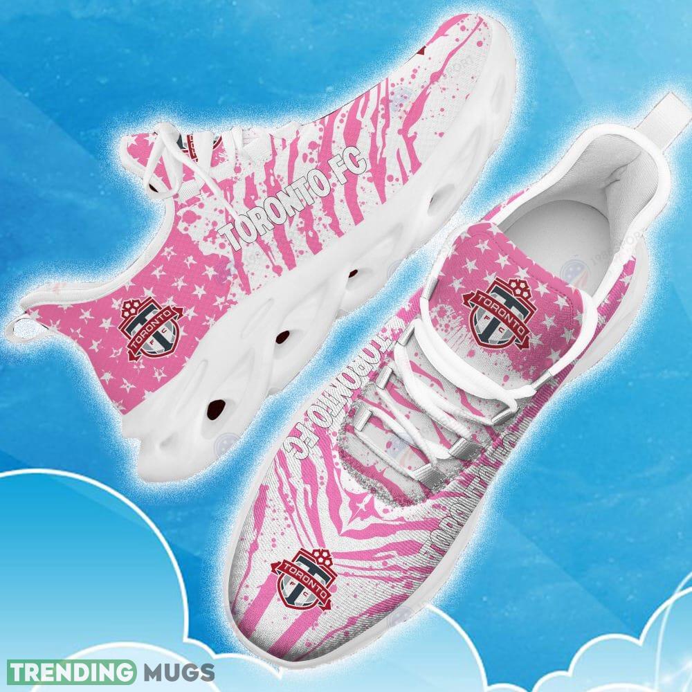 Toronto FC Pink New Chunky Shoes Camo Logo Printed For Men And Women Gift Fans Max Soul Sneakers Max Soul Toronto FC Pink New Chunky Shoes Camo Logo Printed For Men And Women Gift Fans Max Soul Sneakers Max Soul