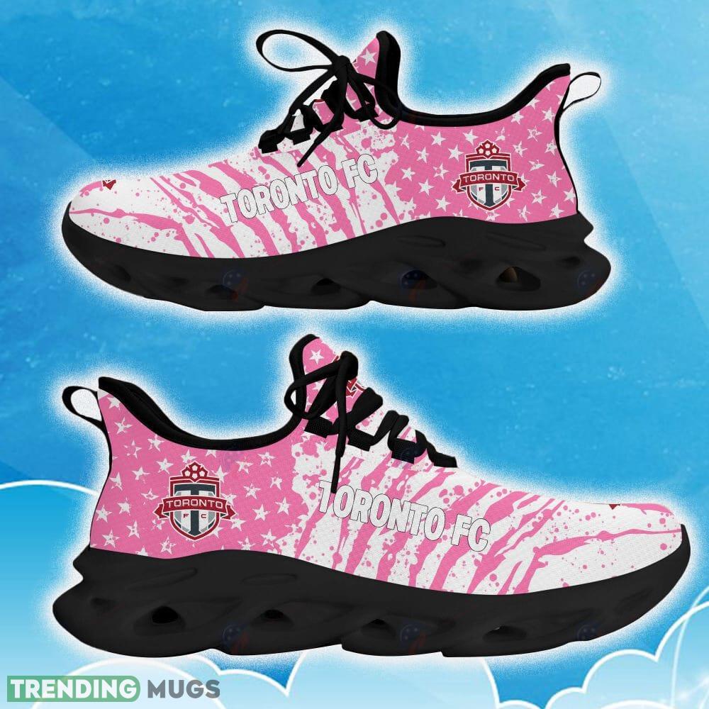 Toronto FC Pink New Chunky Shoes Camo Logo Printed For Men And Women Gift Fans Max Soul Sneakers - Toronto FC Clunky Sneakers Photo 10 Toronto FC Pink New Chunky Shoes Camo Logo Printed For Men And Women Gift Fans Max Soul Sneakers - Toronto FC Clunky Sneakers Photo 10