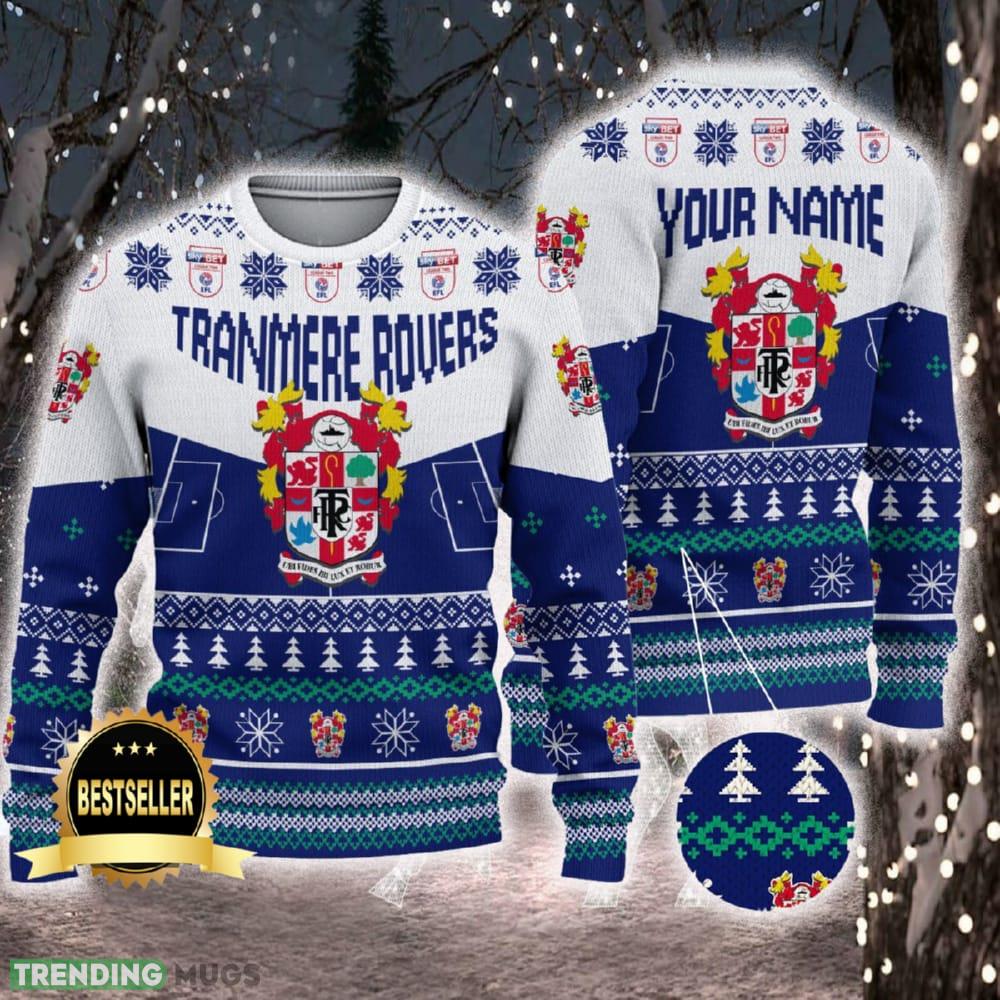 Tranmere Rovers Ugly Christmas Sweater Logo Custom Name Gift Fans - Tranmere Rovers Ugly Christmas Sweater Logo Custom Name Gift Fans Tranmere Rovers Ugly Christmas Sweater Logo Custom Name Gift Fans - Tranmere Rovers Ugly Christmas Sweater Logo Custom Name Gift Fans