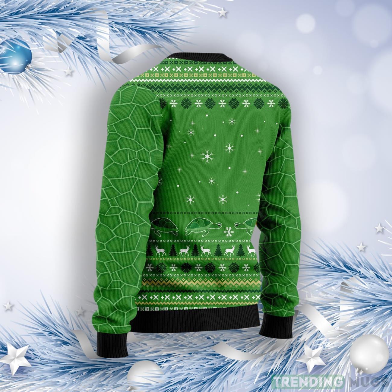 Turtle Christmas Tree Ugly Christmas Sweater 3D Sweater Turtle Christmas Tree Ugly Christmas Sweater 3D Sweater