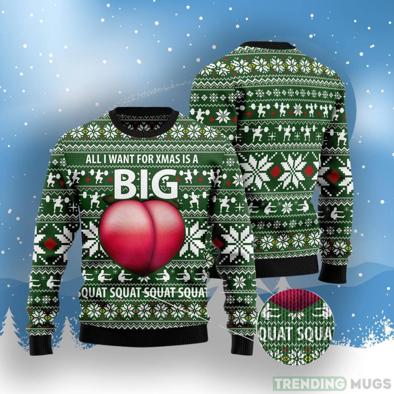 Ugly Sweater Big Booty Ugly Christmas Sweater 3D Sweater Ugly Sweater Big Booty Ugly Christmas Sweater 3D Sweater