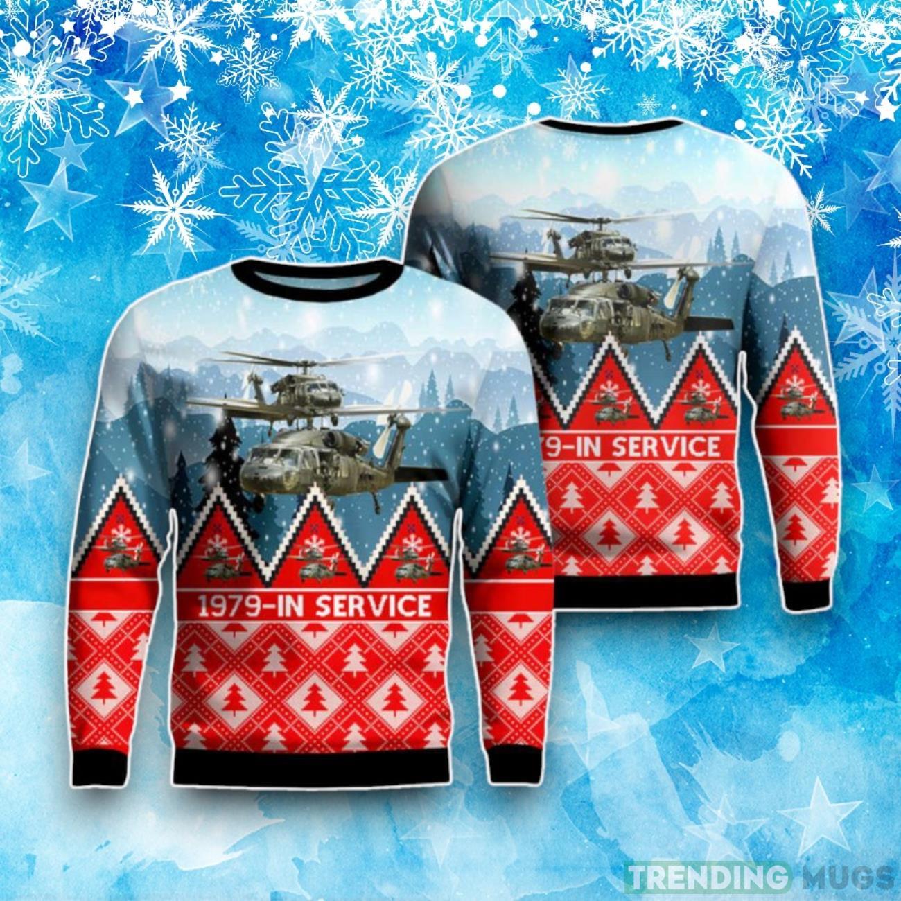 Unique Army Sikorsky UH-60 Black Hawk Christmas Ugly Sweater Product Photo 1 Unique Army Sikorsky UH-60 Black Hawk Christmas Ugly Sweater Product Photo 1