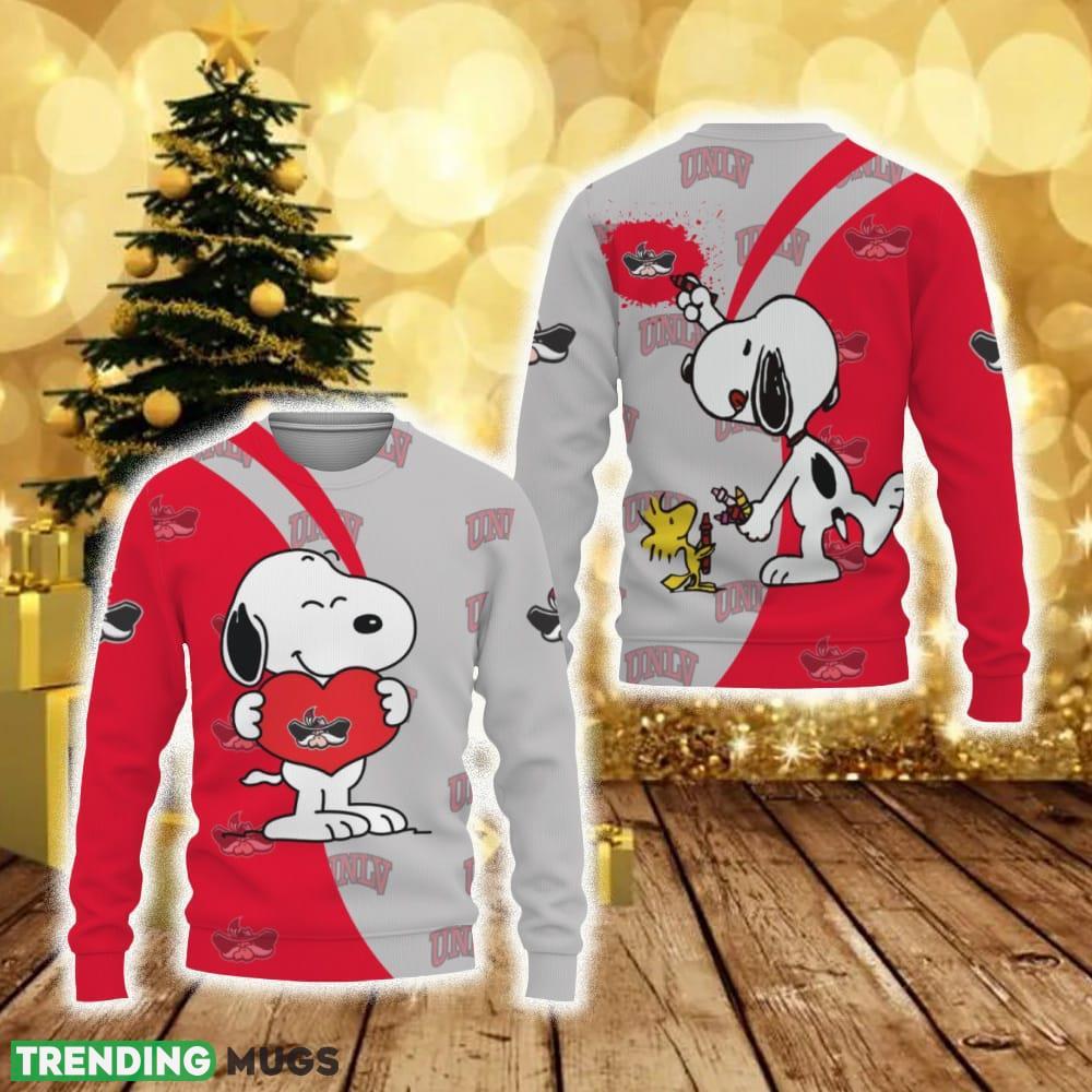 UNLV Rebels Snoopy Cute Heart American Sports Team Funny 3D Sweater For Men And Women Gift Christmas - UNLV Rebels Snoopy Cute Heart American Sports Team Funny 3D Sweater For Men And Women Gift Christmas UNLV Rebels Snoopy Cute Heart American Sports Team Funny 3D Sweater For Men And Women Gift Christmas - UNLV Rebels Snoopy Cute Heart American Sports Team Funny 3D Sweater For Men And Women Gift Christmas