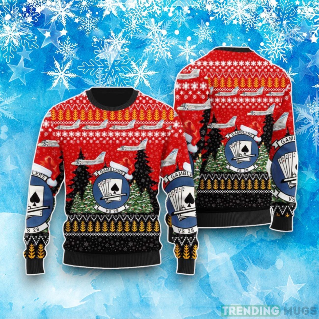 US Navy S-3 Viking Christmas Ugly Sweater Product Photo 1 US Navy S-3 Viking Christmas Ugly Sweater Product Photo 1