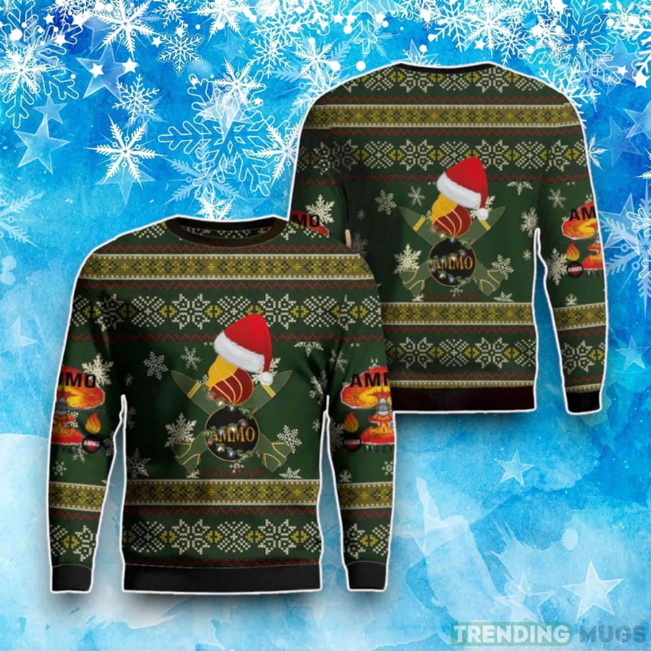 USAF Ammo Pisspot Christmas Ugly Sweater Product Photo 1 USAF Ammo Pisspot Christmas Ugly Sweater Product Photo 1